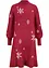 Strickkleid mit Schneeflocken-Print, bonprix