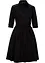 Robe-chemise avec dentelle et lien à nouer, bonprix