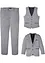 Anzug mit recycelten Polyester. (3-tlg.Set): Sakko, Hose, Weste, bonprix