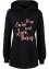Sweat-shirt sport et féminin avec inscription métallisée, fentes latérales pour une plus grande liberté de mouvement, capuche., bpc bonprix collection