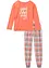 Pyjama mit oversized Shirt, bonprix