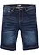 Sweat-Jeans-Bermuda m. Komfortschnitt, Regular Fit, bonprix