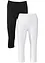 Lot de 2 leggings 3/4 extensibles, bonprix