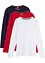 Kinder Langarmshirt aus nachhaltiger Baumwolle, (3er-Pack), bonprix