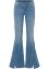Weite Jeans mit Knopfleiste aus Bio-Baumwolle, RAINBOW
