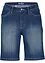 Bermuda en jean droit, taille normale, John Baner JEANSWEAR