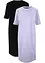 Lot de 2 robes T-shirt, oversized, bonprix