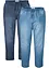 Classic Fit Schlupfjeans in sommerlichem Denim (2er Pack), bonprix