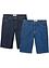 Stretch-Jeans-Bermuda, Regular Fit (2er Pack), John Baner JEANSWEAR