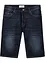 Stretch-Jeans-Bermuda mit verstärktem Schritt, Regular Fit, bonprix