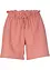 Leinen-Paperbag-Shorts, bonprix