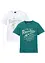 T-Shirt (2er Pack) aus reiner Baumwolle, bpc bonprix collection