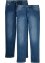 Lot de 2 jeans extensibles Classic Fit avec coton recyclé, Tapered, John Baner JEANSWEAR