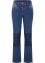 Patchwork-Jeans mit Bequembund, Straight, bpc bonprix collection