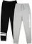 Jogginghose aus weichem Baumwoll-Mix (2er Pack), bonprix