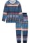 Pyjama im Norweger Design aus Bio-Baumwolle, bpc bonprix collection