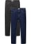 Lot de 2 jeans thermo Regular Fit à taille extensible, Straight, John Baner JEANSWEAR