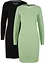 Jerseykleid aus Baumwolle mit Stretch (2er Pack), bonprix