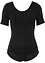 Halbarm Body mit Baumwolle, bonprix