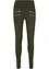 Legging avec taille confortable et zips décoratifs, bonprix