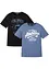 Lot de 2 T-shirts, bonprix