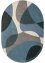 Tapis ovale avec formes géométriques, bpc living bonprix collection