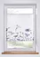 Plissee mit Blumenmuster, bonprix
