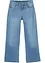 Wide-Leg-Jeans Mid Waist, bonprix