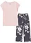 Pyjama mit weiter Hose, bonprix
