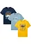 Lot de 3 T-shirts, bonprix