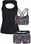 Tankini (3-tlg. Set), bonprix