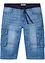 Long-Jeans-Bermuda, Relaxed Fit, bonprix
