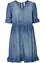 Robe en jean avec volants, bonprix