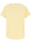 T-shirt en fil flammé avec bordure dentelle en bas des manches courtes, bpc bonprix collection