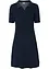 Knieumspielendes Frottee-Kleid mit Polokragen, bonprix