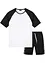 Shirt und kurze Hose (2-tlg.Set) aus reiner Bio-Baumwolle, bonprix