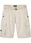 Bermuda cargo avec ceinture, Regular, bonprix