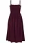 Robe en jersey avec smock, mi-mollet, bonprix
