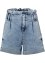 Paperbag Jeans Shorts, RAINBOW