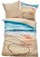 Parure de lit réversible avec motif plage, bpc living bonprix collection