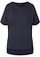 Oversize Baumwoll-T-Shirt mit Seitenschlitzen, bpc bonprix collection