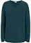 Pull col V en maille milano côtelée, bonprix