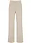 Stretch-Hose mit Hahnentrittmuster, Wide leg, bonprix