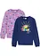 Sweatshirt aus reiner Bio-Baumwolle (2er Pack), bonprix