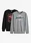 Sweatshirt mit Komfortschnitt (2er Pack), bonprix