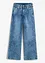 Wide-Leg-Jeans, Mid Waist mit Schmuckknöpfen, bonprix