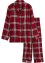 Gewebter Pyjama aus Flanell, bpc bonprix collection