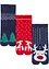 Lot de 3 paires de chaussettes thermiques avec intérieur éponge doux et carte cadeau, bonprix