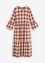 Ausgestelltes Midi-Kleid aus Flanell mit Volants, bpc bonprix collection