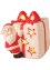 LED-Deko-Figur Santa mit Geschenk, bpc living bonprix collection